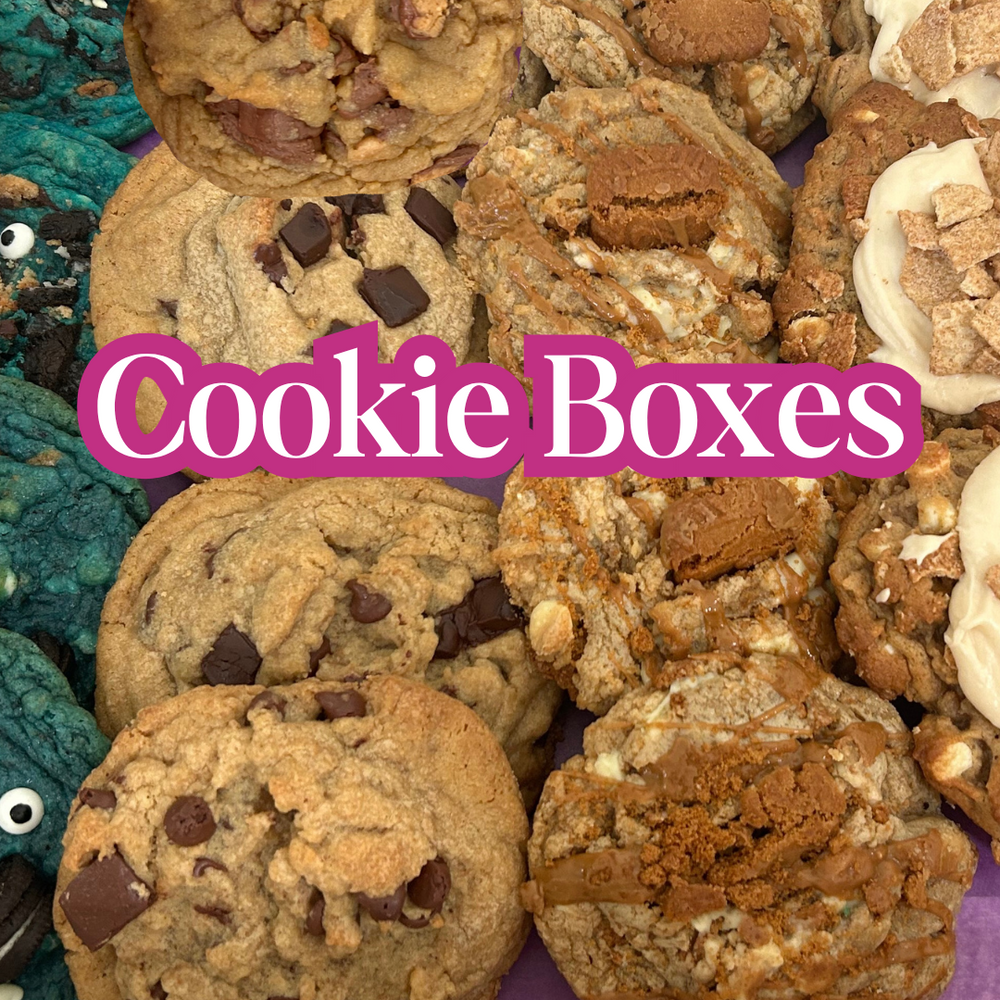 assorted bakery style cookie boxes