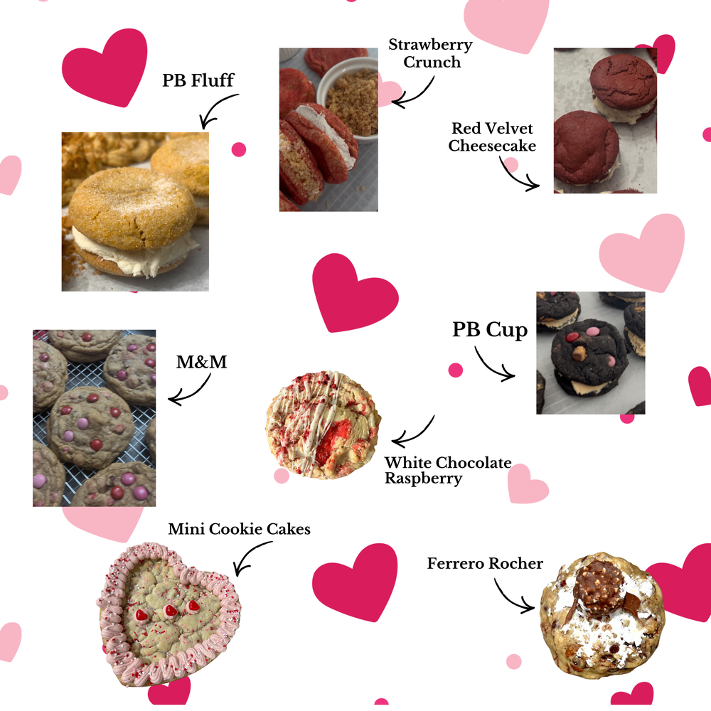 Valentine's Day Assorted Cookie box