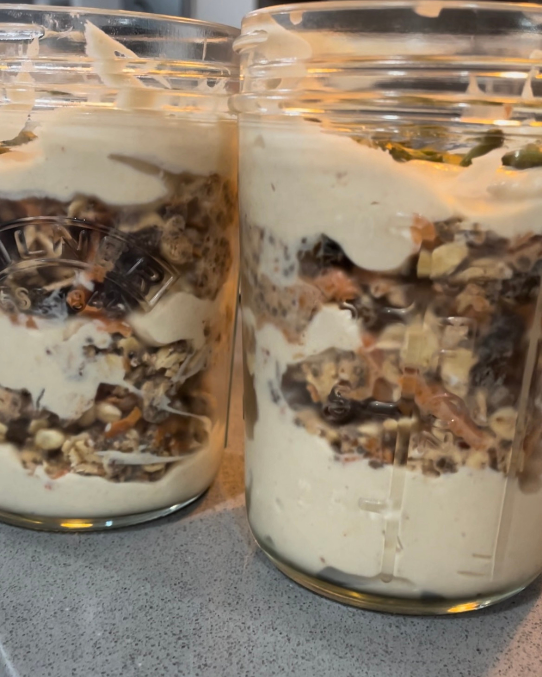 Carrot Cake Overnight Oats