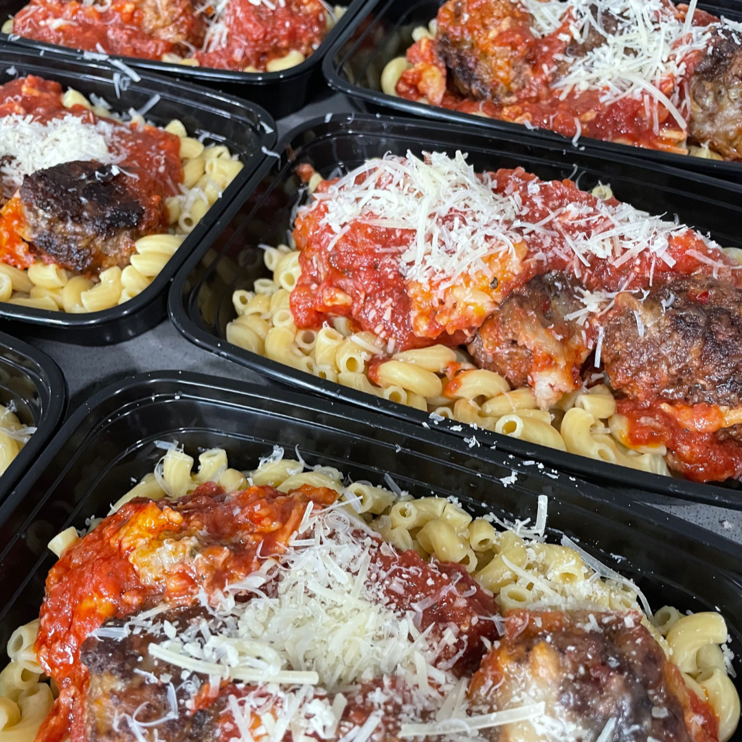 Spicey Italian meatball meal prep